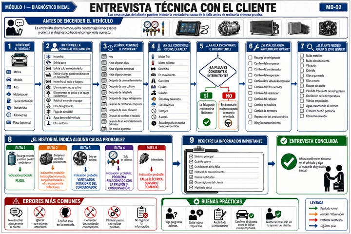 Entrevista técnica con el cliente